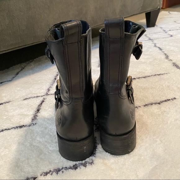 Tory Burch Black Ankle Boots - Picture 2 of 7